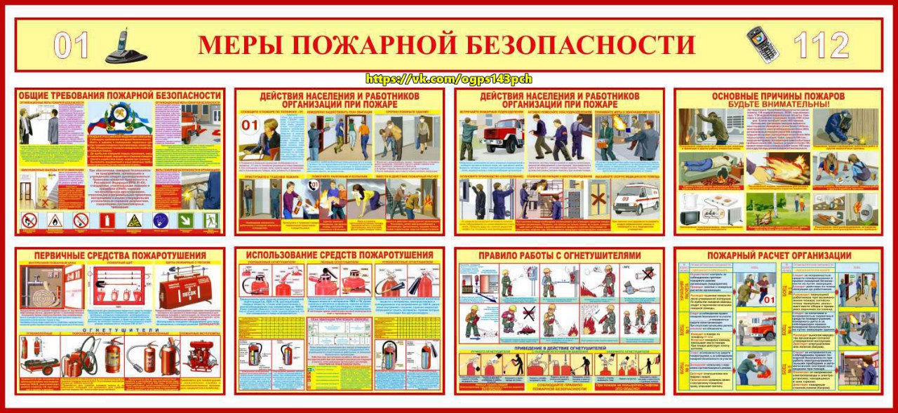 инструкция по пожарной безопасности